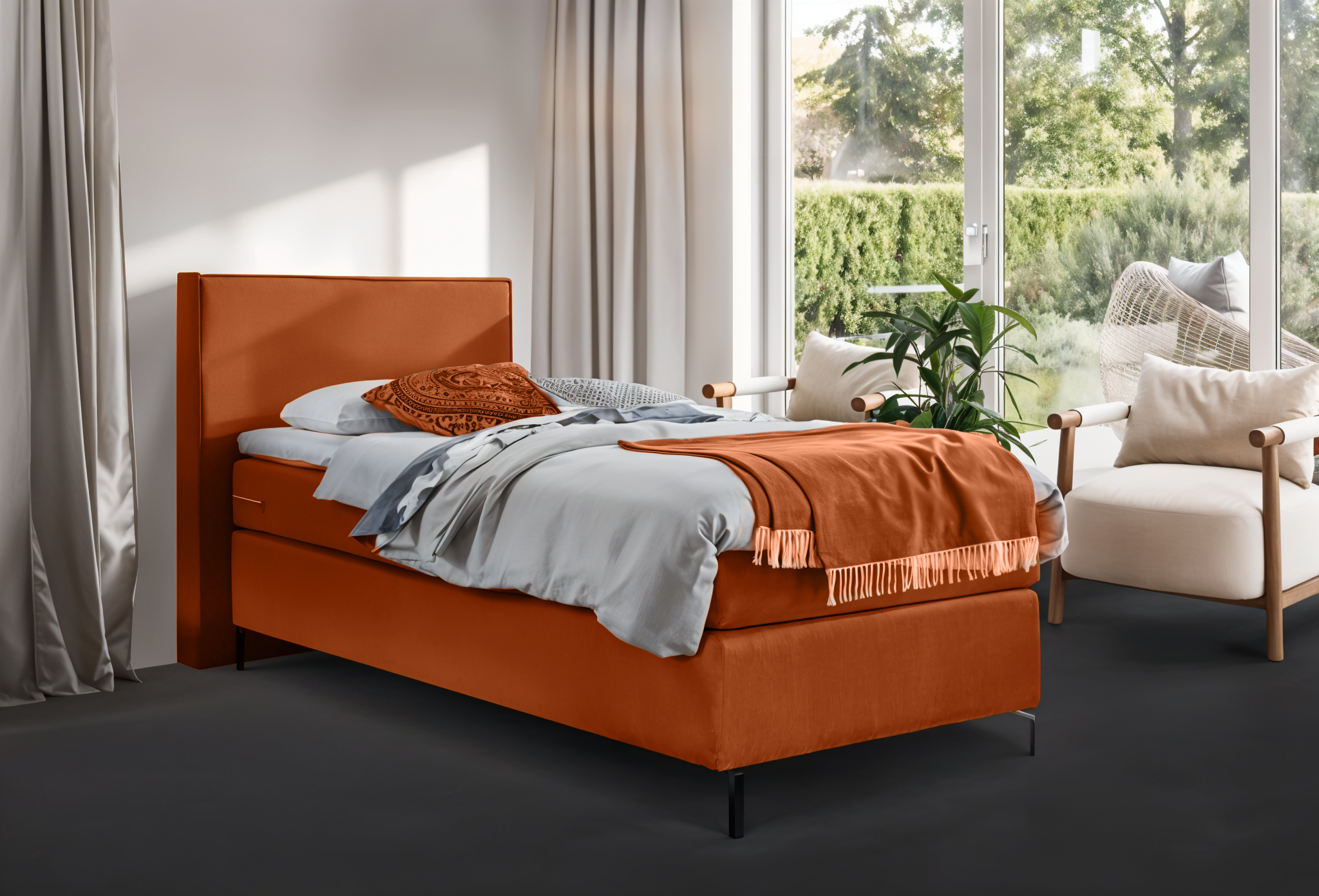 Single deluxe 880 Austin 9 Boxspring Ilpendam