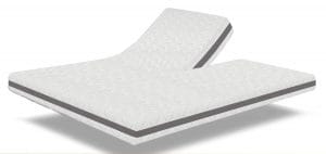 Topper NASA traagschuim Tradition Ergonomic 11 CM Split