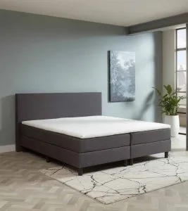 Een boxspring met matras op maat.