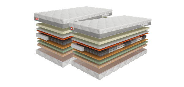 erkendmatras 2x eenpersoons Gallery