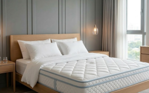 Foto van een bed
