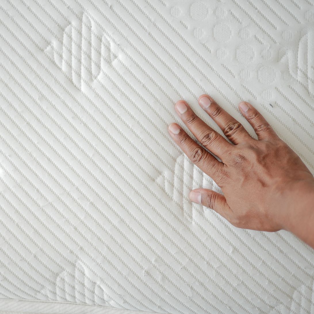 Hand drukt koudschuim-matras in