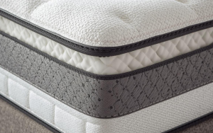 Close-up meerdere lagen van een matras