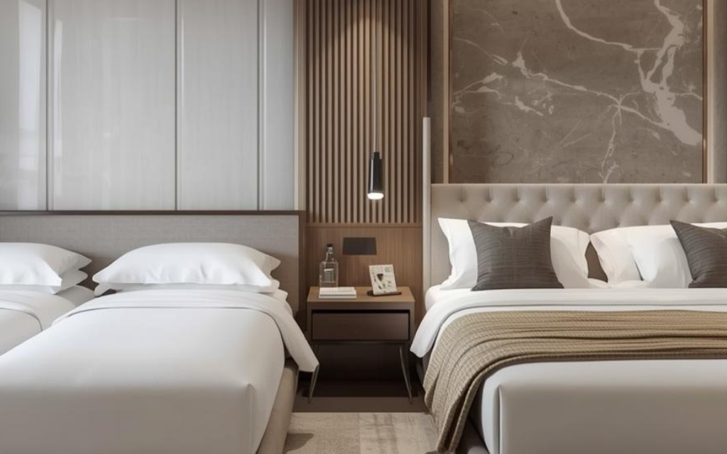 Afbeelding van 2 bedden