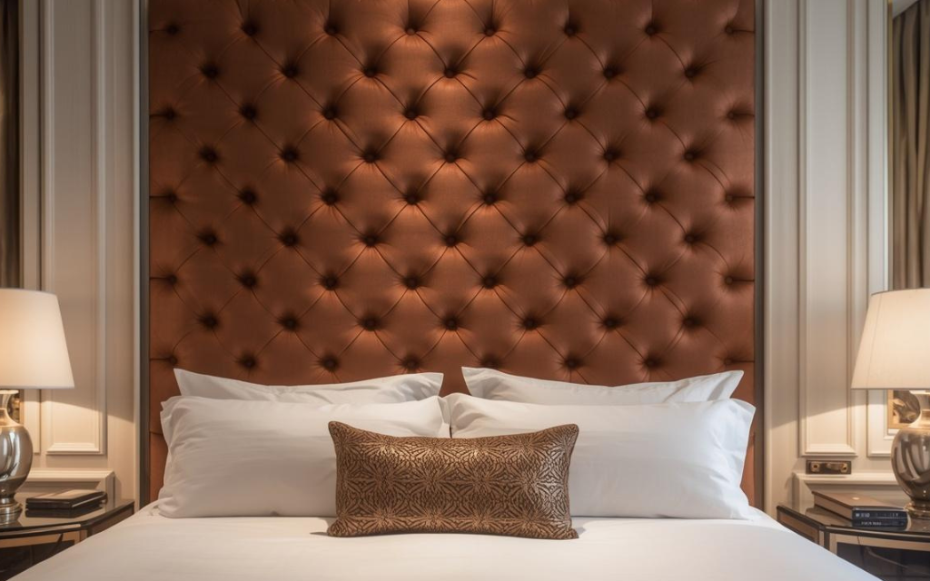 Afbeelding van boxspring hoofdbord