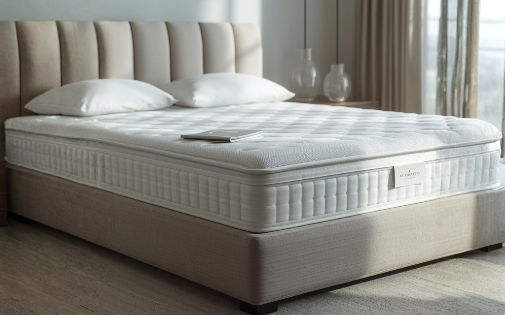 Afbeelding van een bed