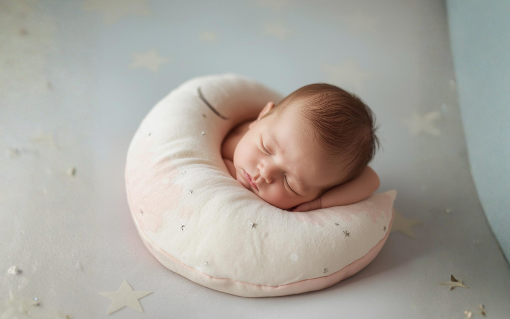 Baby die aan het slapen is