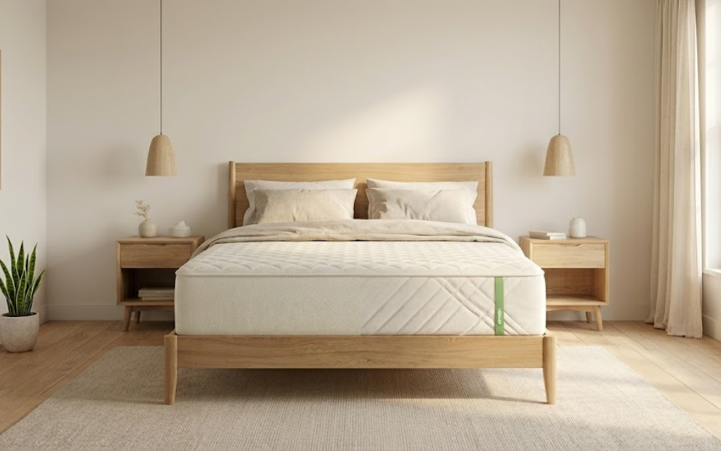 Afbeelding van een bed