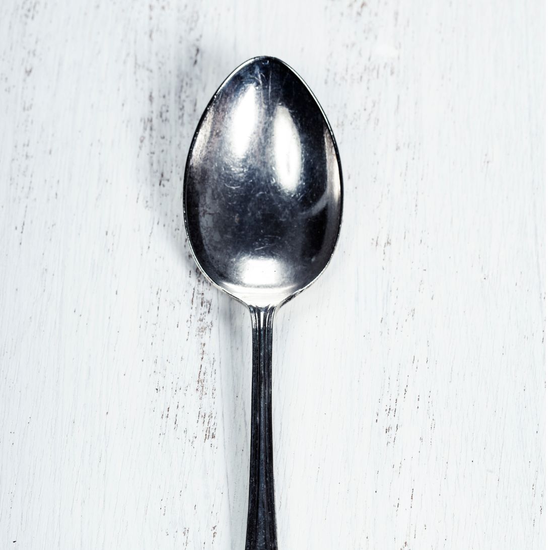 Lepel wordt gebruikt voor lepeltest