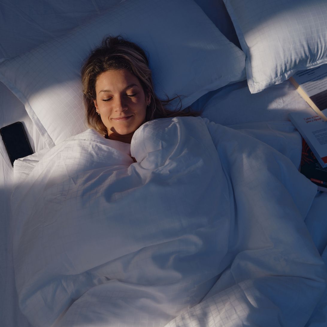 Vrouw heeft lucide dromen