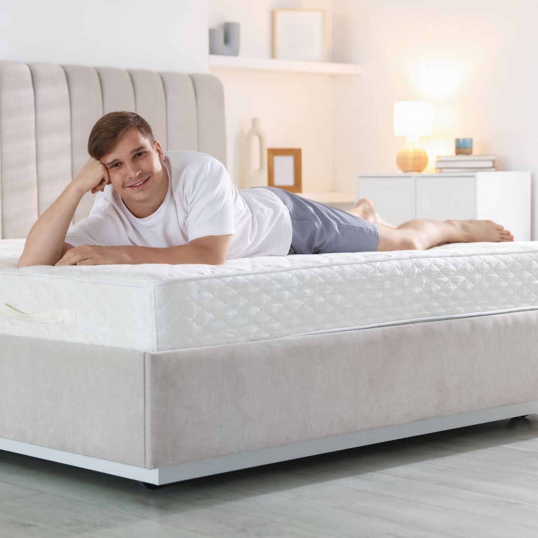 Man kiest voor matras dat positieve invloed heeft op zijn gezondheid