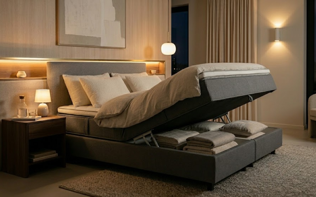 Boxspring met lades kopen