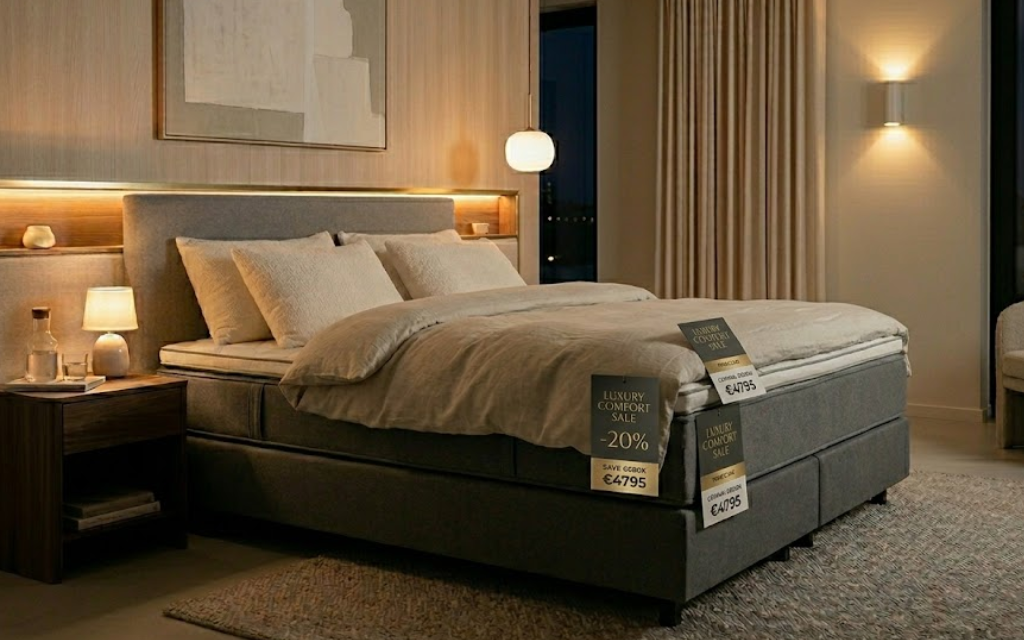 Boxspring aanbieding vinden? Slim goedkoop een boxspring kopen