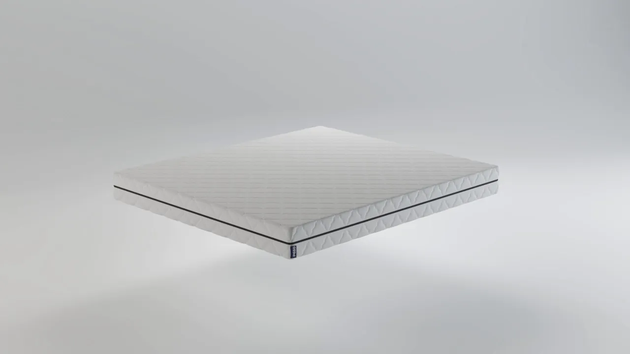 Het P650 weer dicht: van buiten één matras zonder naad