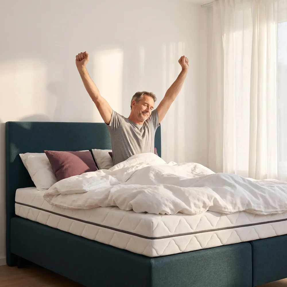 Uitgerust wakker worden op het P650